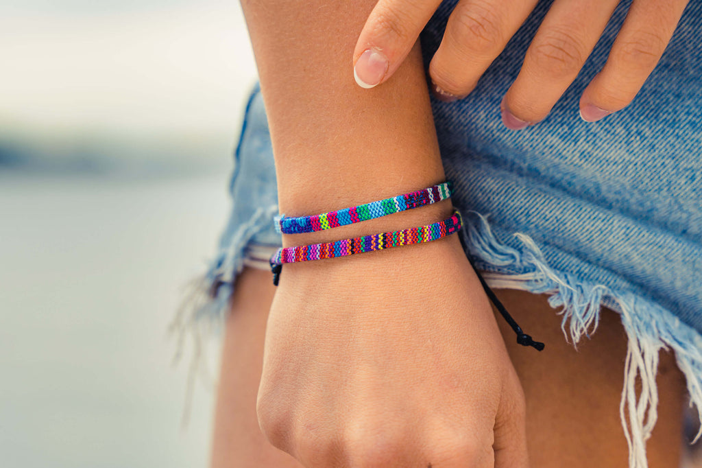 Bracelet Pack - Turquoise & Deep Multi Color