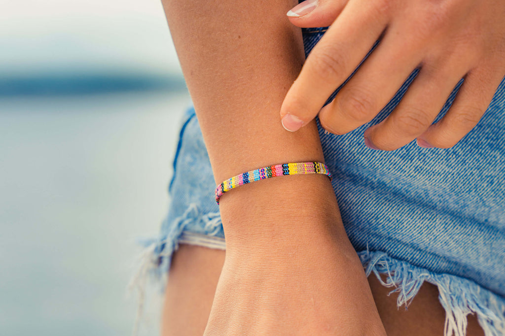 Boho Surfer Bracelet - Yellow